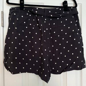 Loft Polka Dot Shorts, Size 12